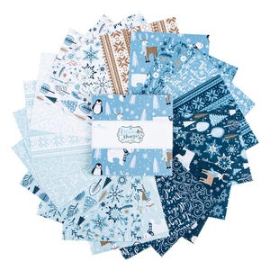 IN STOCK Riley Blake Winter Magic Layer Cake - 10” Stacker - Baby Layer Cake - Baby Fabric - floral fabric
