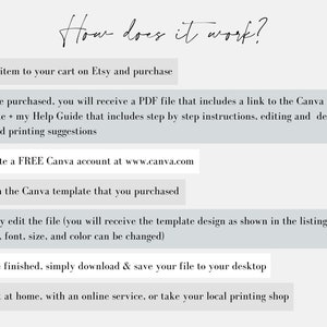 Guest Book Sign For Wedding - 8x10 and 5x7 - Canva Template - Printable (Editable) Modern Minimalistic Digital Download image 3