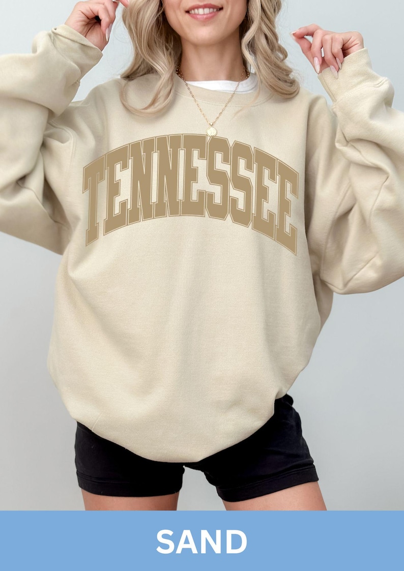 Tennessee Sweatshirt, Oversized Sweatshirt, Tennessee Shirt, Tennessee Hoodie, Youth Sweatshirt, TN, Tennessee Gift, Hometown, Knoxville image 7