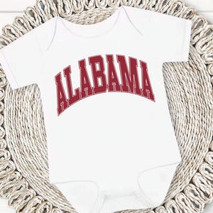 Alabama Baby Onesie, Football Baby Onesie, Alabama Football, Alabama Football Shirt, Game Day Shirt, Baby Gift, Alabama Fan, College