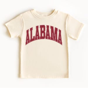 Alabama Kids Football Shirt, Youth Game Day Tee, Alabama Football Apparel, Alabama Toddler Shirt, Alabama Kids Tee, Football Shirt, Fan Gift