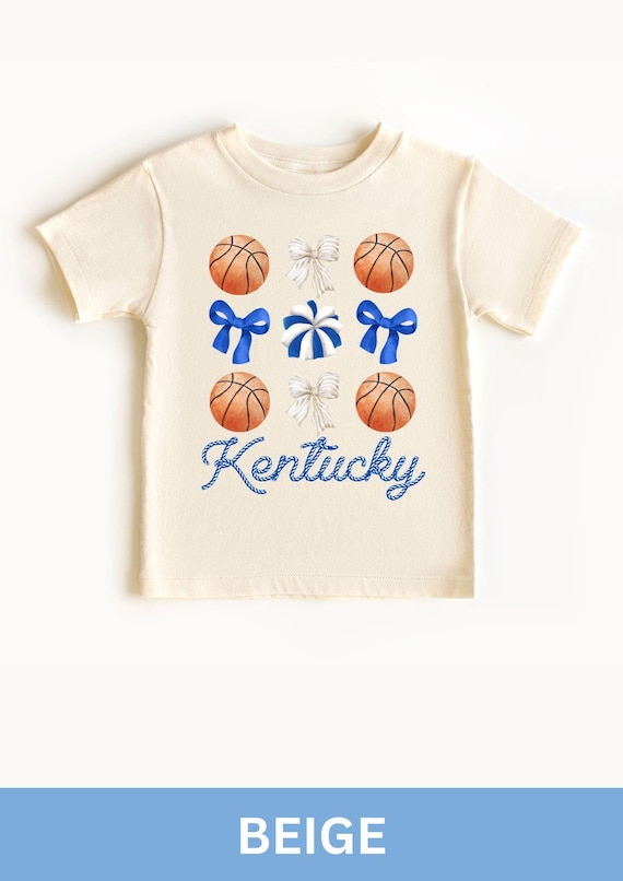 Kids Kentucky Bow Shirt, Kentucky Basketball, Toddler Kentucky