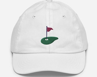 Golf Hat, Dad and Son Golf Hat, Golf Party Outfit, Father's Day Gift, Birthday Gift, To Dad from Kid, Men's Hat, Baseball Cap, Dad Gifts