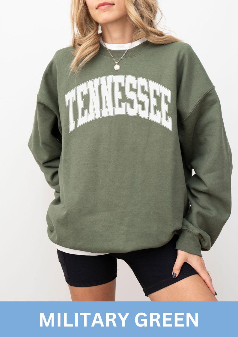 Tennessee Sweatshirt, Oversized Sweatshirt, Tennessee Shirt, Tennessee Hoodie, Youth Sweatshirt, TN, Tennessee Gift, Hometown, Knoxville image 3