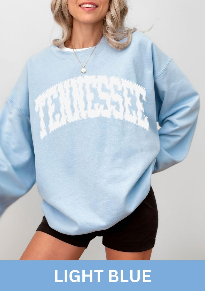 Tennessee Sweatshirt, Oversized Sweatshirt, Tennessee Shirt, Tennessee Hoodie, Youth Sweatshirt, TN, Tennessee Gift, Hometown, Knoxville image 5