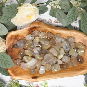 Piedra rodada Cuarzo Rutilado Natural - Cristal Pulido