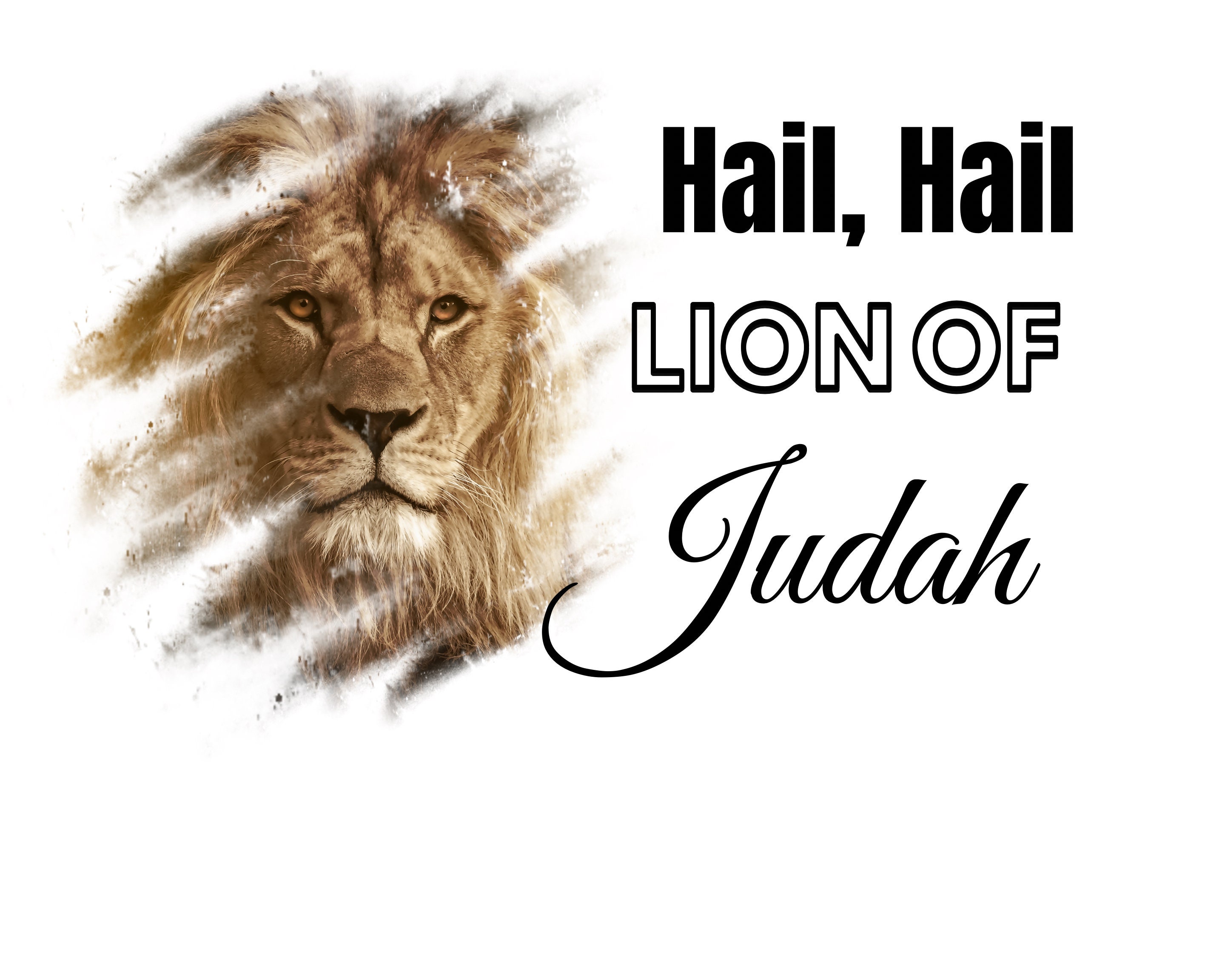 Lion of Judah PNG Digital File Etsy UK