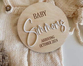 Pregnancy Announcement | Maternity Photo Props | Baby Announcement | Baby Arriving Soon | Baby Announcement | Pregnancy Announcement