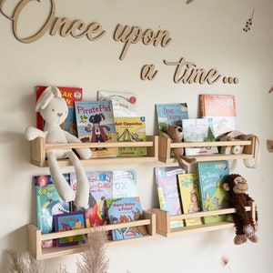 Once Upon A Time Wall Sign | Once Upon A Time Wall Sign Nursery Wall Decor | Kids Bedroom | Nursery Wall Decor