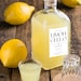 Homemade Limoncello Label Template - Etsy