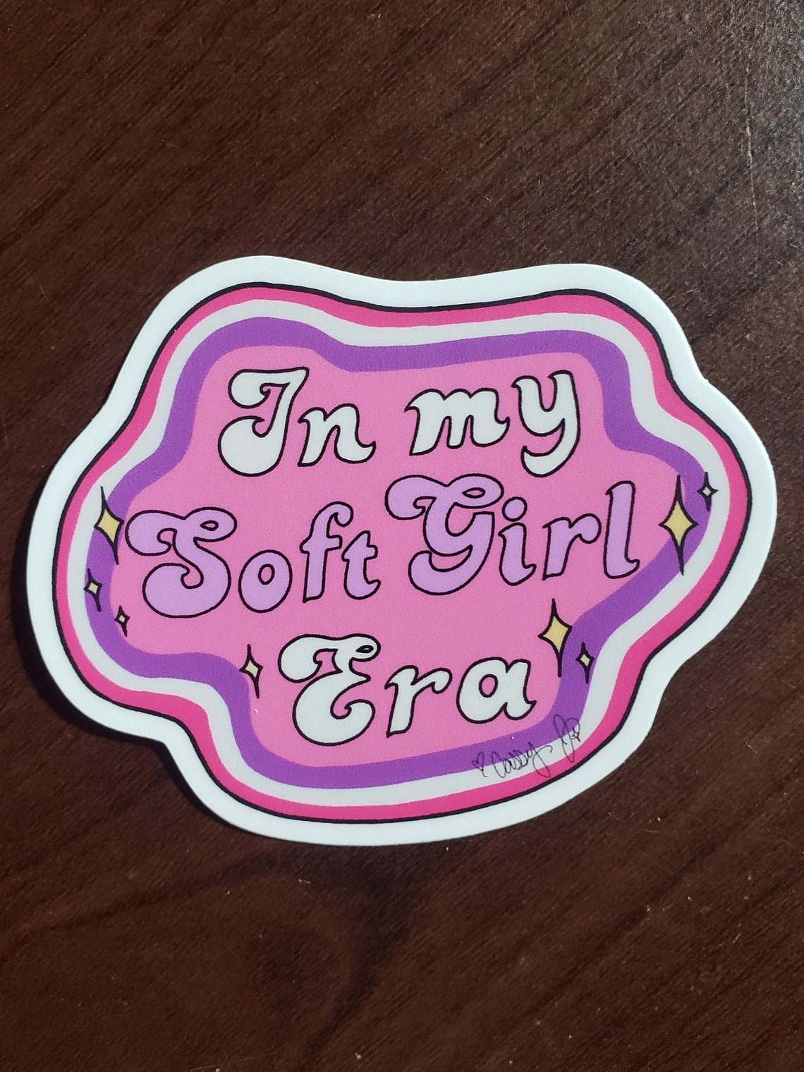 Soft Girl Sticker, in My Era, Retro Sticker, Gift for Girl, Groovy ...