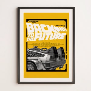 Zurück in die Zukunft sofort digital herunterladbare Poster
