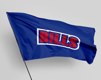 Bills Flag - 56” x 34.5” Football Flag