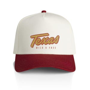 Texas Wild & Free Two Tone Snapback