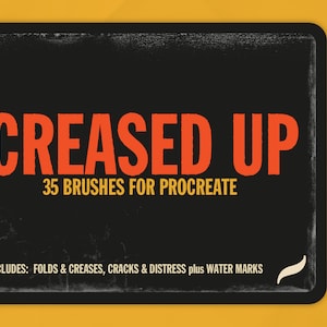 Creased Up Brush Pack für Procreate