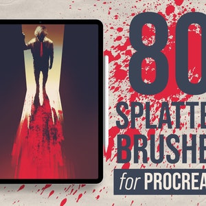 Pennelli Splatter per Procreate