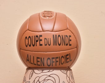 Ręcznie robiona oryginalna skóra coupe de monde allen officiel Piłka nożna w rozmiarze 5.