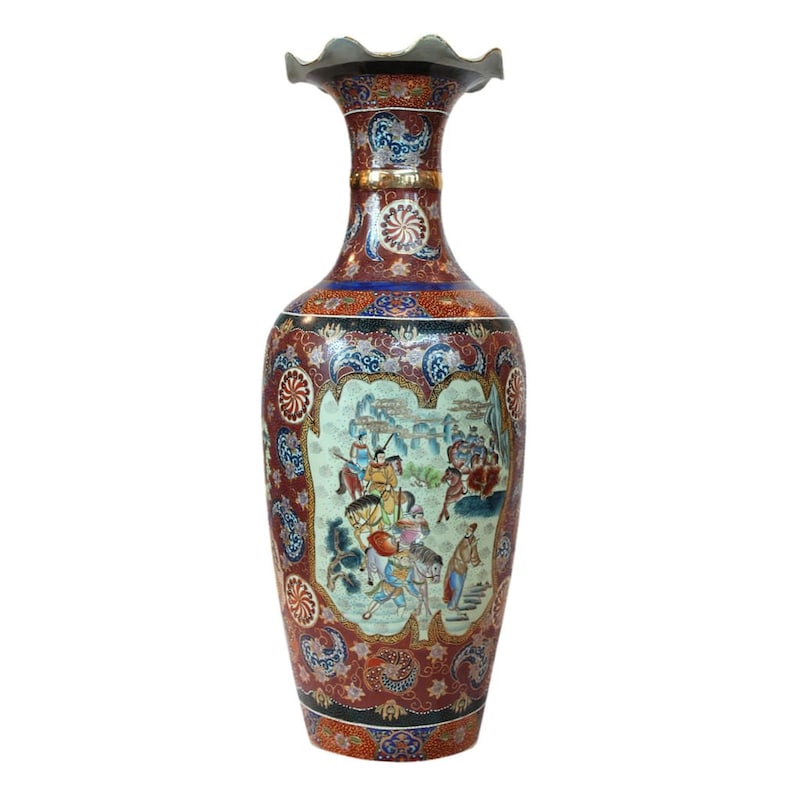 Floor Standing Chinese Vase - Etsy