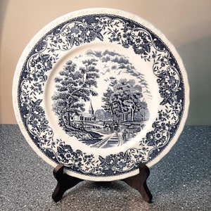 Vintage plate Royal Tudor ware Staffordshire England