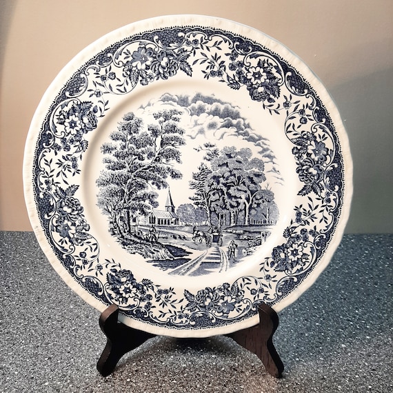 Vintage Plate Royal Tudor Ware Staffordshire England - Etsy