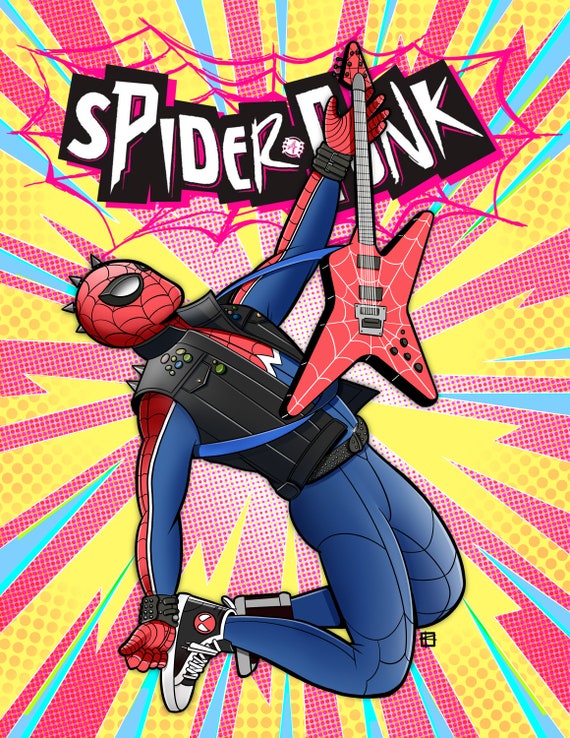 Spider-Punk Print
