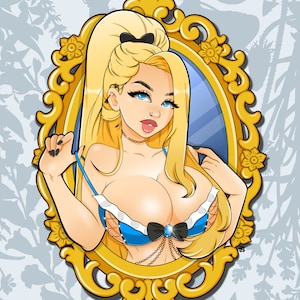 Alice in Wonderland Glossy Print
