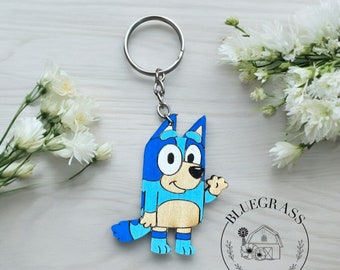 Bluey Keychain