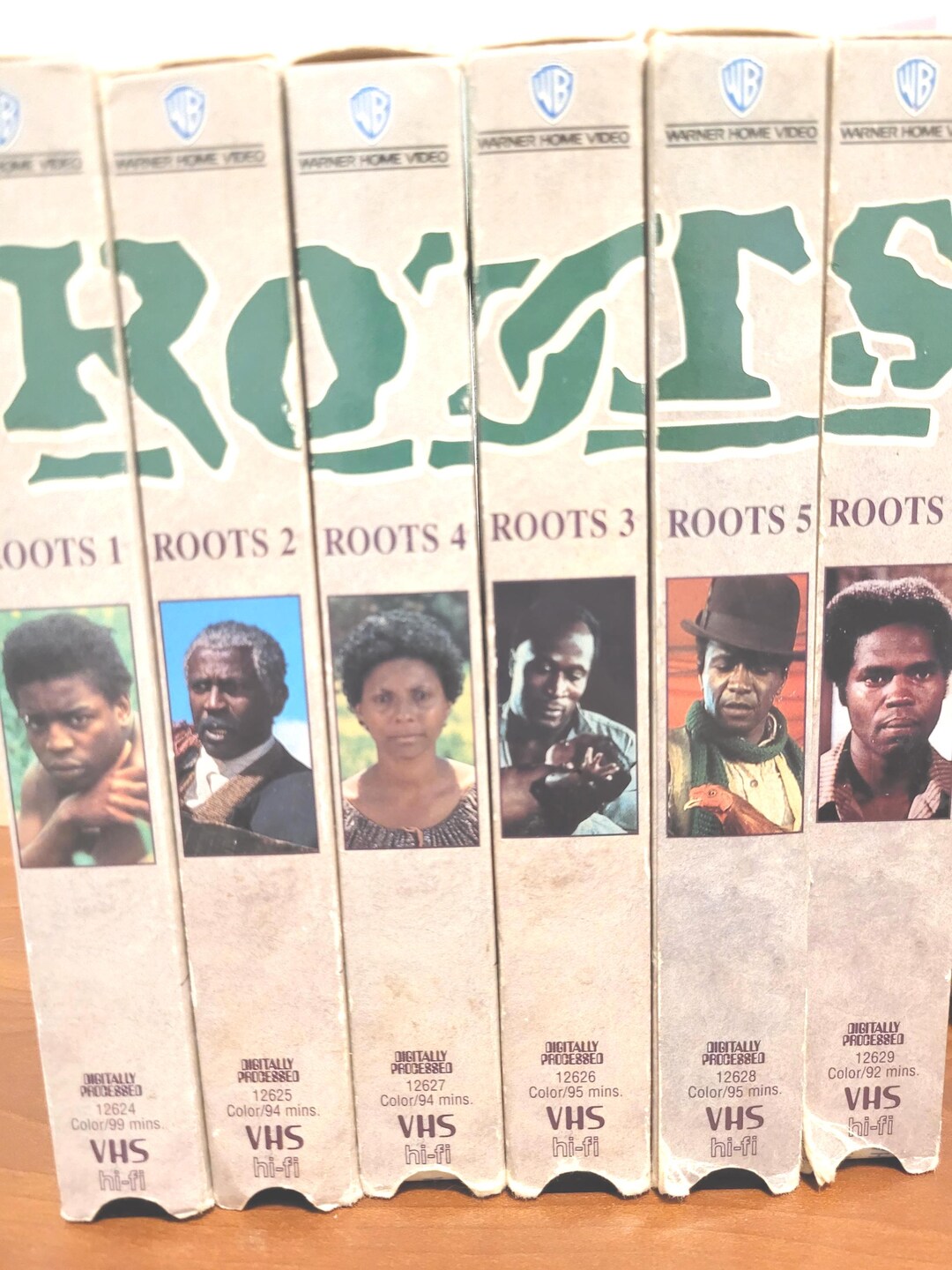 Roots (1977) VHS Box Set | Vintage Historical Drama Miniseries
