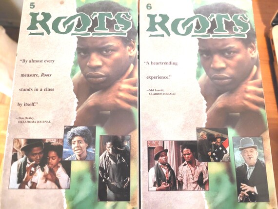 Roots (1977) VHS Box Set | Vintage Historical Drama Miniseries