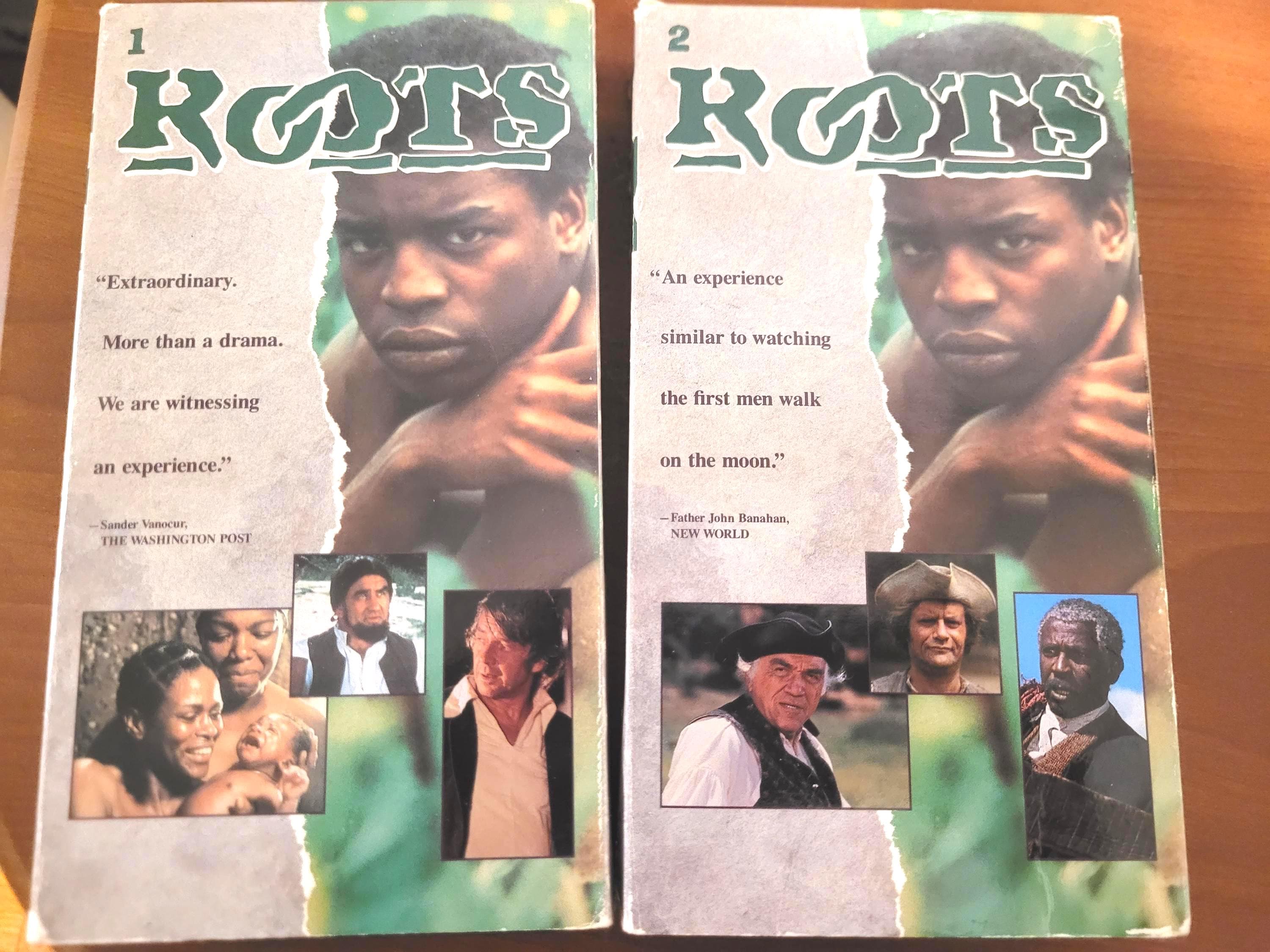 Roots (1977) VHS Box Set | Vintage Historical Drama Miniseries