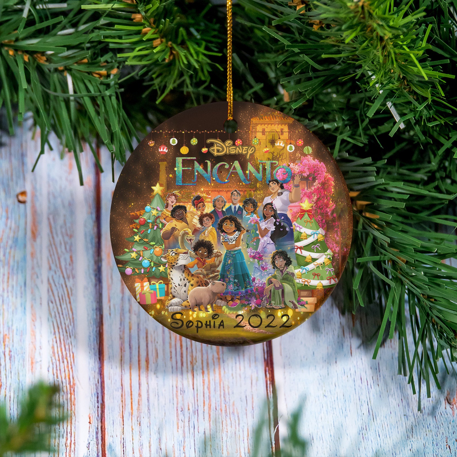Personalized Encanto Bruno Christmas Ornament the Family Etsy