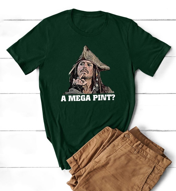 Una camiseta de Mega Pint sudadera de meme de Johnny Depp | Etsy México