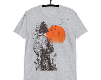 énergie Solaire Surréaliste : Peinture Réaliste En Style Surplat Par