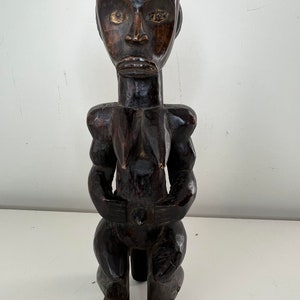 Fang Reliquary Figure Gabon 15&quot; X 5&quot; X 4&quot; African art