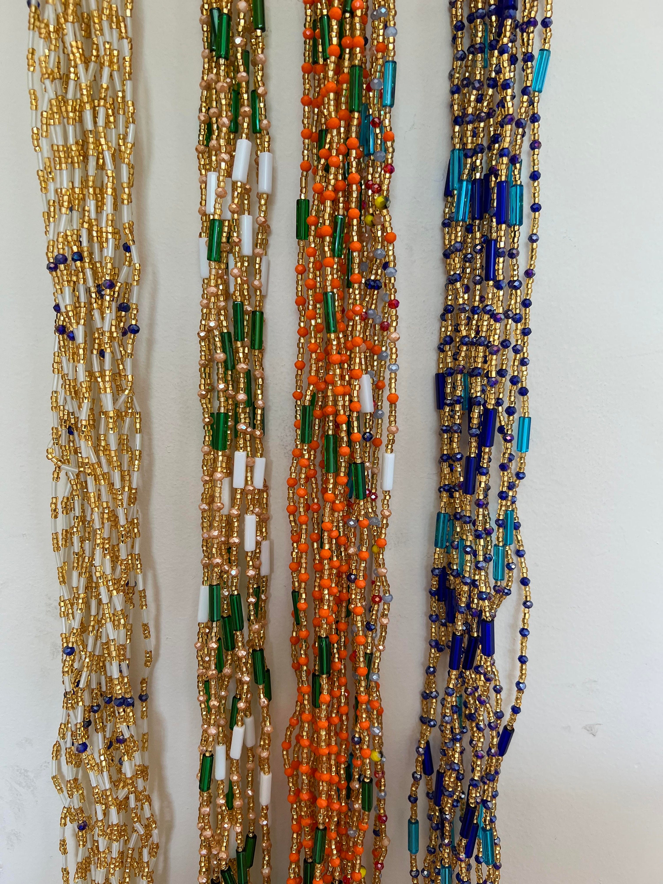 Stretchy ELASTIC Waist Beads, Tie on Waist Beads, Waist Beads, Elastic Waist  Beads, African Waist Bead, Gift for Her, Waist Beads Bulk 