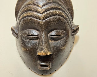コンゴ レガ族 Bwami(ブワミ) マスク レガ族 3面のマスク m_125 – AFRICAN WEB SHOP ン・マ