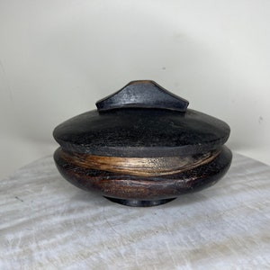 Antique Bowl Lozi Zoomorphic, Zambia, African Ducks 8&quot; X 3&quot; X 3.5&quot;