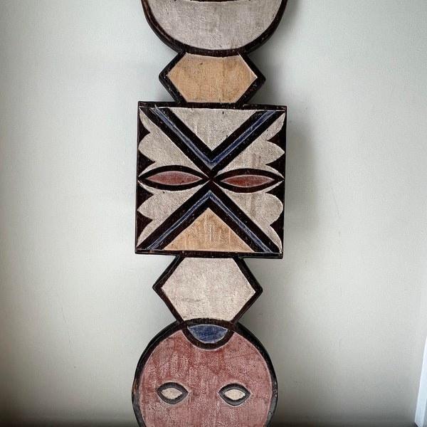 Bwa Bobo Nuna Burkina Faso Afrikanische Tribal Art Maske 37"X 10.5" X 1"