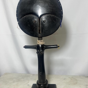 Vintage African Fertility Doll, Akuaba/Akwaba  Doll, African Art 16&quot; X 1&quot;