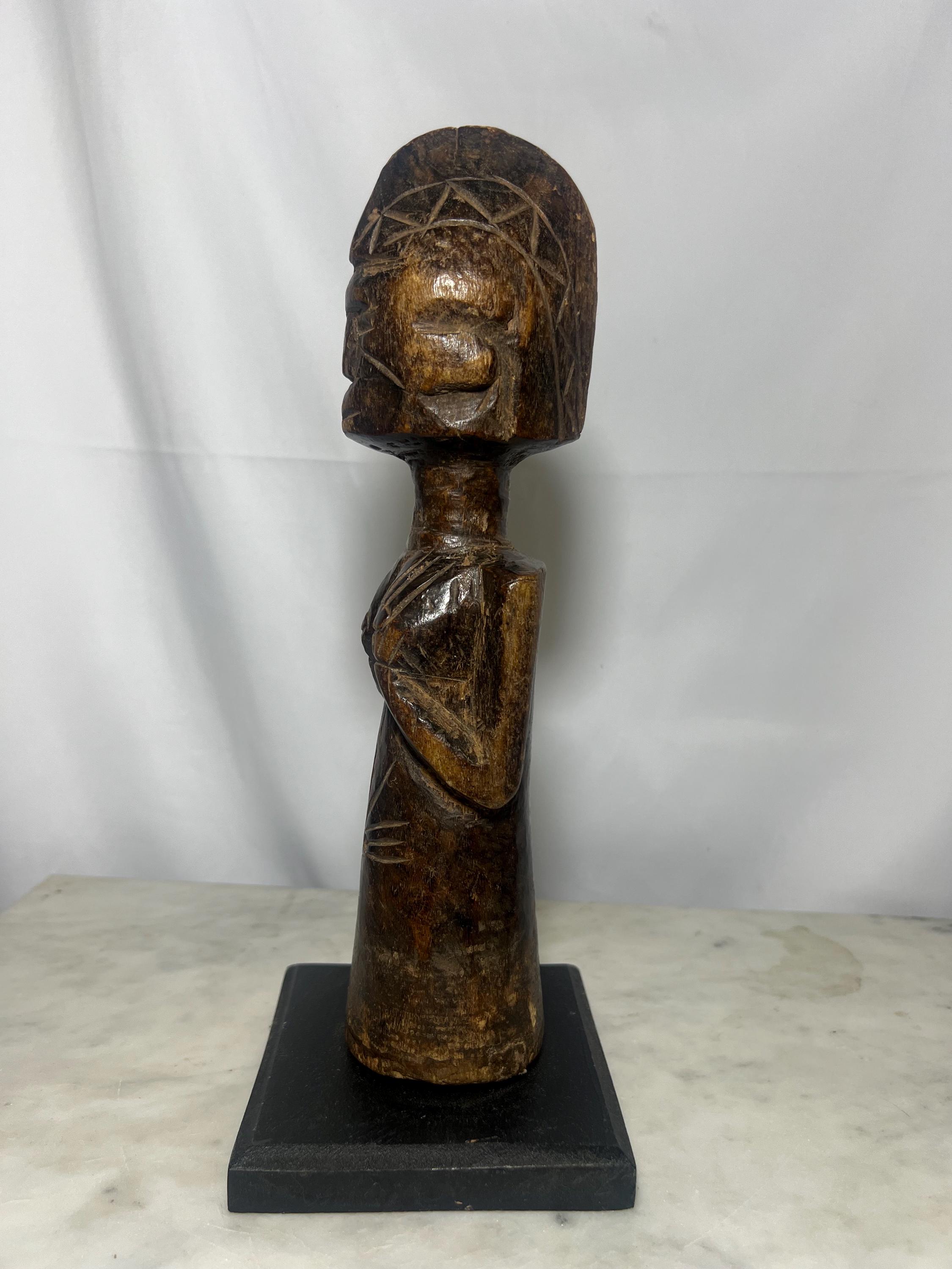 ロビ立像木製像：ブルキナファソのアフリカン・アールデコ彫刻 - Etsy 日本