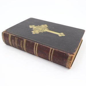 Biblisk Skattkammare by Per August Ahlberg (Swedish Bible Treasury; Heavely Food for the Soul) Antique Religious Book 1893