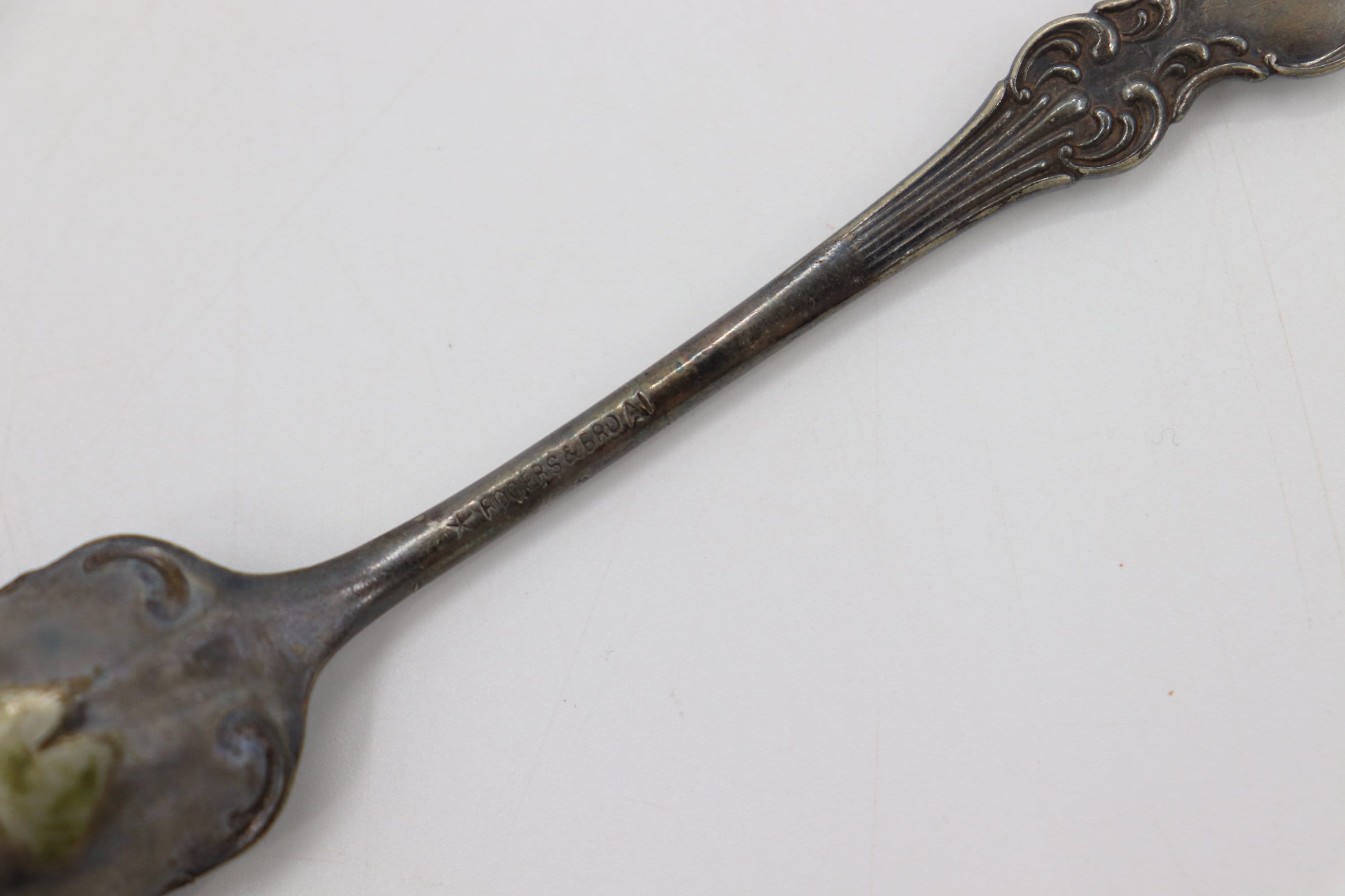 Rogers & Bros A1 Silverplate Spoon - Antique Small Pointed Spoon ...