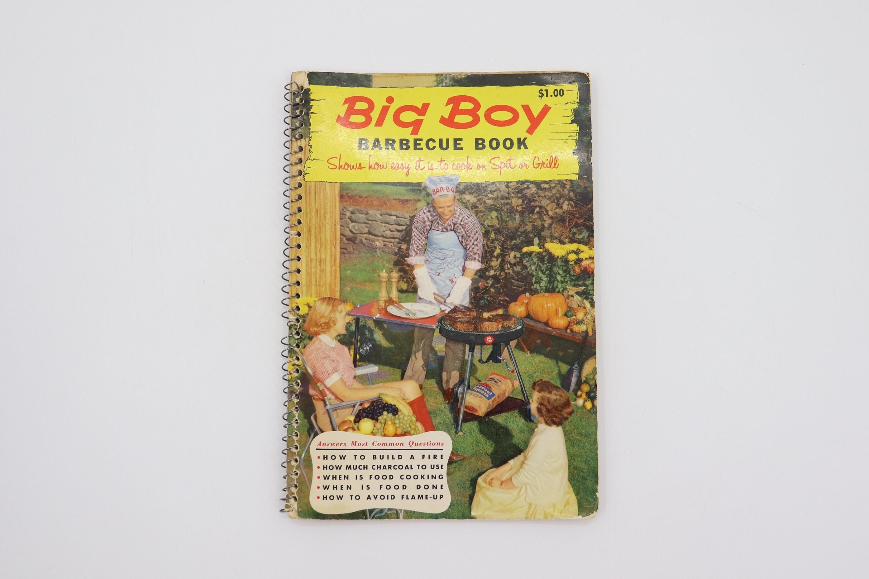 1956 Big Boy Barbecue Book Vintage BBQ Cookbook for Grill Etsy