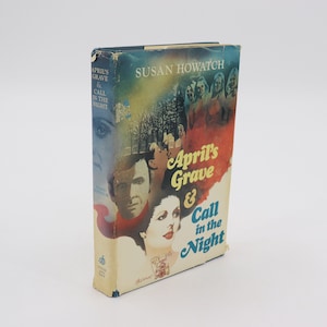 1973 April&#39;s Grave & Call in the Night by Susan Howatch - Vintage 70s Book - Murder Mystery Novel