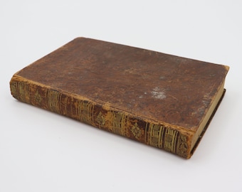 1833 Inquiries Concerning the Intellectual Powers & the Investigation of Truth by John Abercrombie and Jacob Abbott - Antique Brown Book