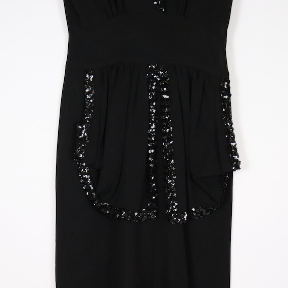 Amazing 1940s Sequined Zip Front Top