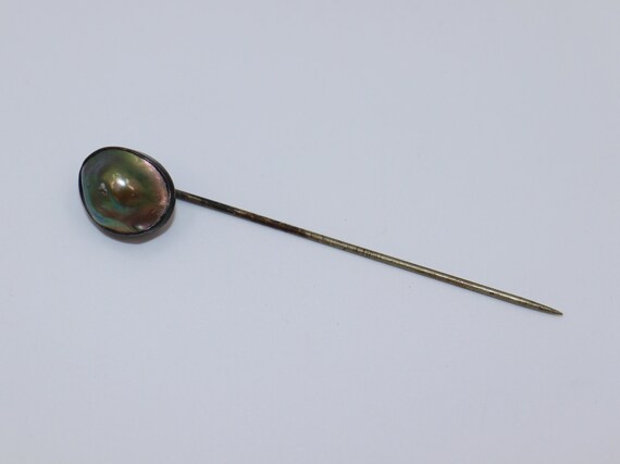 12 Vintage Genuine Abalone Mother Of Pearl Shell Cabochons - 9mm Round, Natural Multicolor