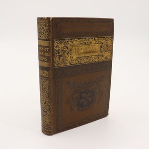 Sélections de 1886 des oeuvres poétiques de Robert Browning - Livre de poésie décorative vintage antique - Thomas Y. Crowell & Co.