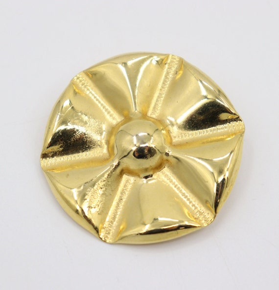 Louis Vuitton Louise Scarf Ring Metal Gold 131292103