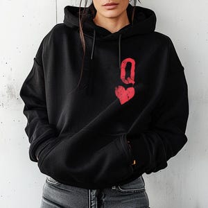 Moletom Queen of Hearts Distressed: Reign of Chaos